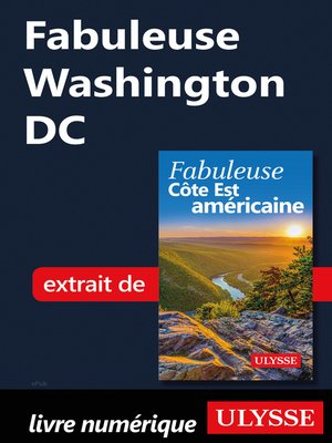 cover image of Fabuleuse Washington DC